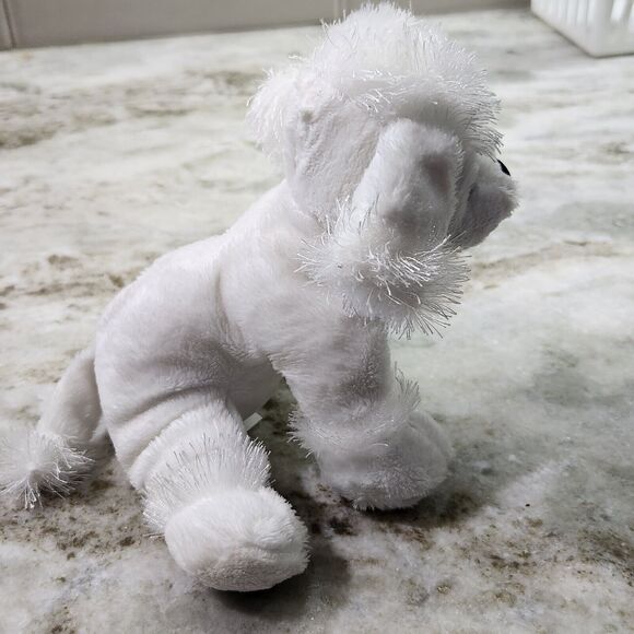 Webkinz Lil' Kinz White Poodle Stuffed Animal HS014 - No Code - Picture 2 of 5